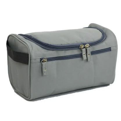 Portable Waterproof Makeup Bag – Unisex Cosmetic Organizer and Toiletry Hanging Pouch for Women and Men