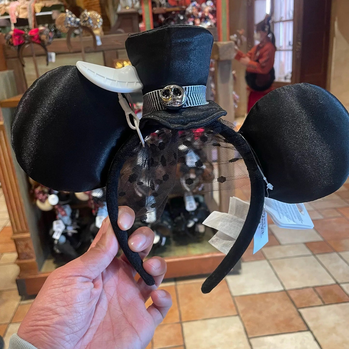 Disney Pirates of the Caribbean Minnie Headband – Shanghai Disneyland Pirate Series Hair Accessory