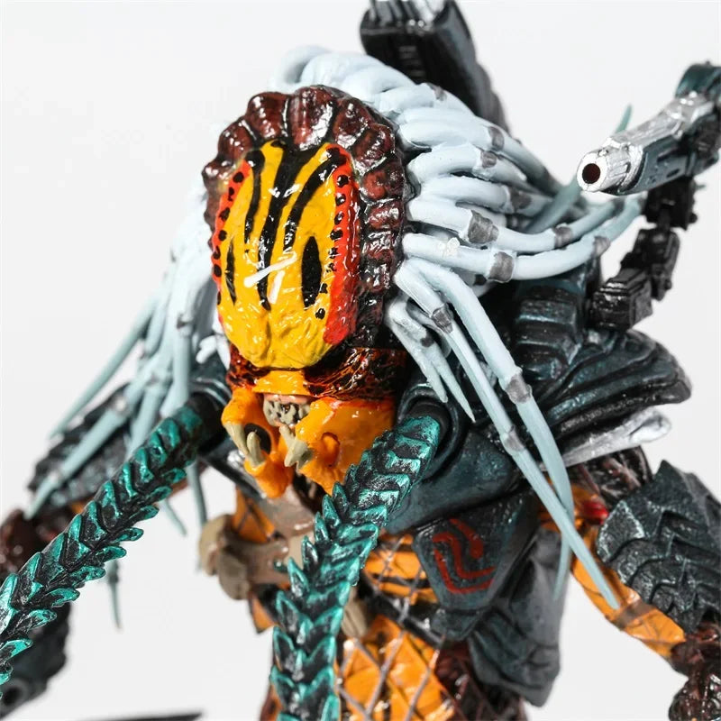 NECA Predator Clan Leader 7-Inch Action Figure with Accessories – Collectible Model Toy