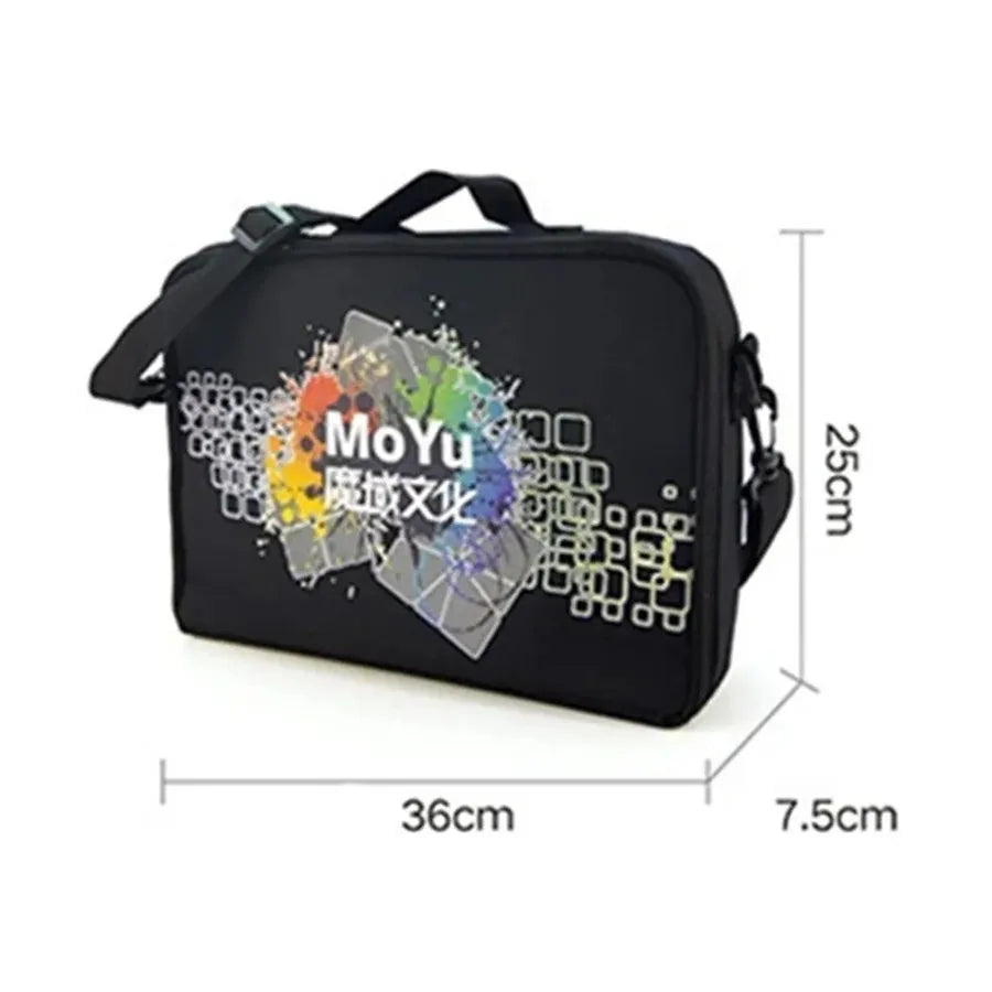 Qiyi Moyu Magic Cube Storage Bag - Professional Carry Case for 2x2 to 9x9 Speed Cubes, Puzzle Toys & Gifts