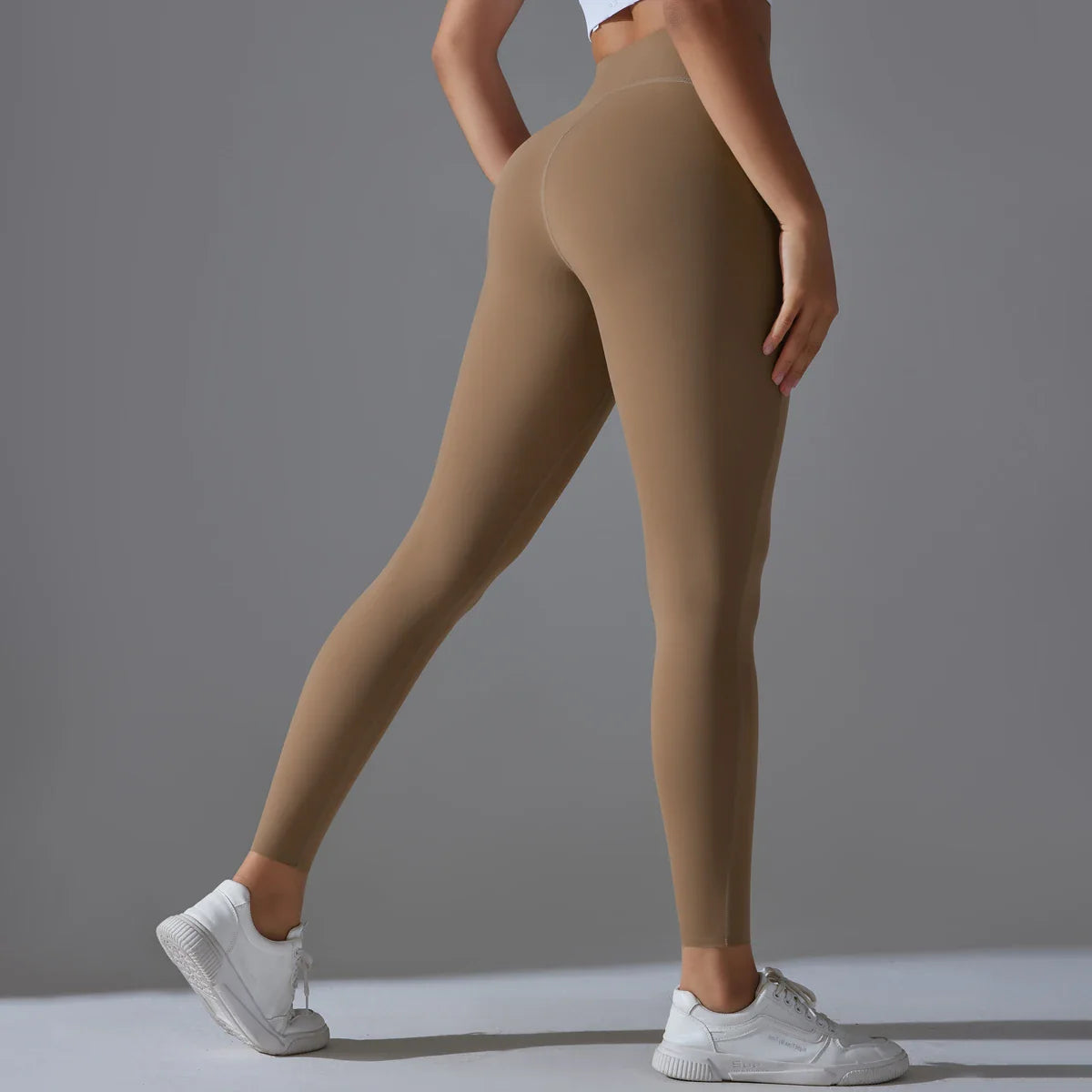 High Waist Yoga Leggings – Tummy Control, Squat-Proof Slimming Booty Pants for Running, Cycling, and Gym Workouts