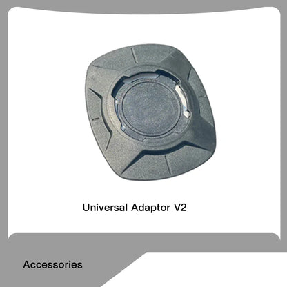 Motorcycle Handlebar Stem Fork Phone Mount — Vibration Dampener with MAG Universal Adapter, Wireless Charger & Mirror Brake Compatible