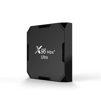 X96 Max Plus Ultra TV Box — Android 11 Amlogic S905X4 4GB RAM 32GB Storage, 8K AV1 WiFi Bluetooth Media Player