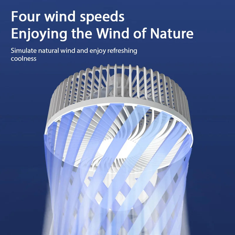 USB Small Electric Desktop Fan – Portable High-Wind Cooling Fan for Home, Dorm, and Office, Table Air Circulator and Air Cooler