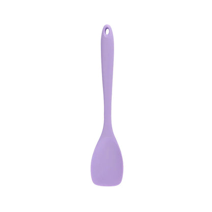 Silicone Flat Head Shovel – All-Inclusive Non-Stick Salad Spoon & Kitchen Spatula Utensil