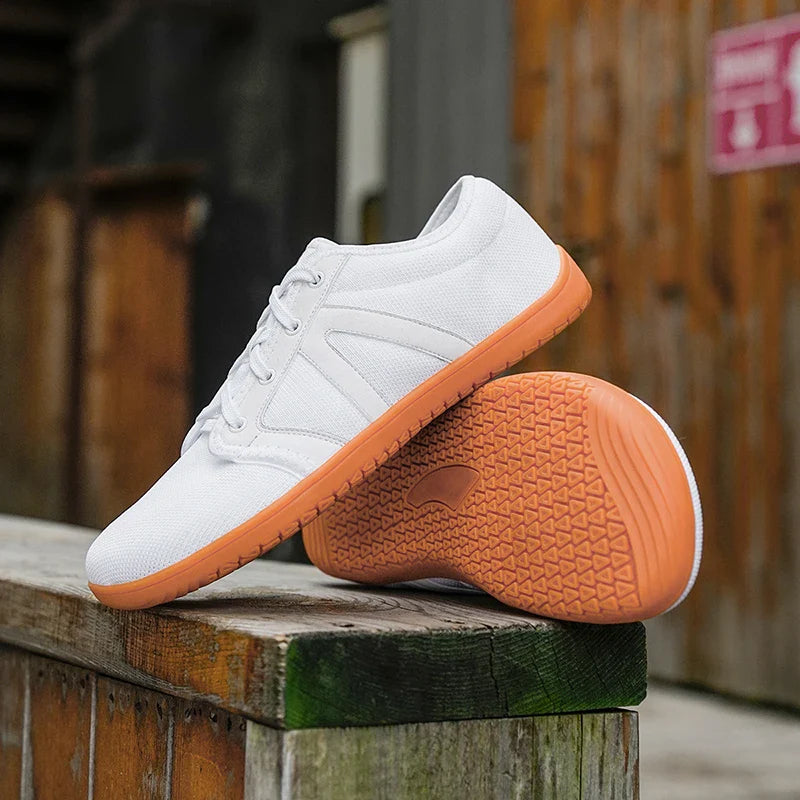 Men's Wide Fit Barefoot Sneakers – Minimalist Zero Drop Cross Trainers with Wide Toe Box for Relaxed, Natural Movement