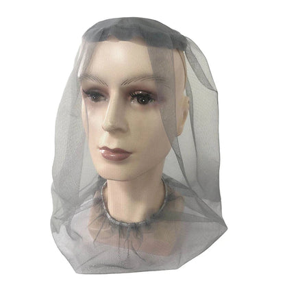 Outdoor Mosquito Net Hat - Breathable Head Face Mesh Cover for Fishing Travel & Camping