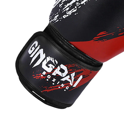 Adult Boxing Gloves - Comfortable Adjustable Punching & Sparring Mitts for Men - Black, Red, Blue Hand Protector