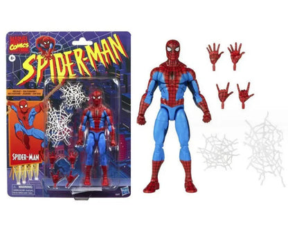 2099 1/12 Scale Spider-Man Action Figure — ML Marvel Legends-Style Deadpool & Venom Avengers Collectible Toy Gift