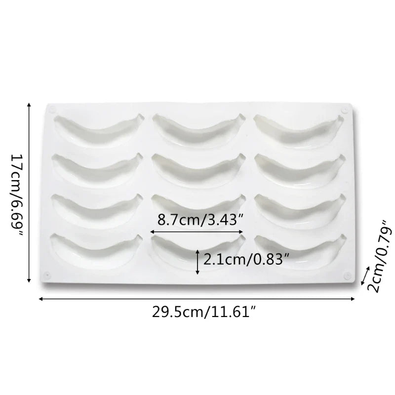3D Lemon Shape Silicone Cake Mold — French Dessert Baking Tools for Brownies, Mousse & Pastry Decoration