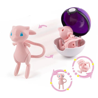 Original Pokémon Elf Ball Toys — Pocket Monsters Figures including Pikachu, Gengar, Dragonite & More