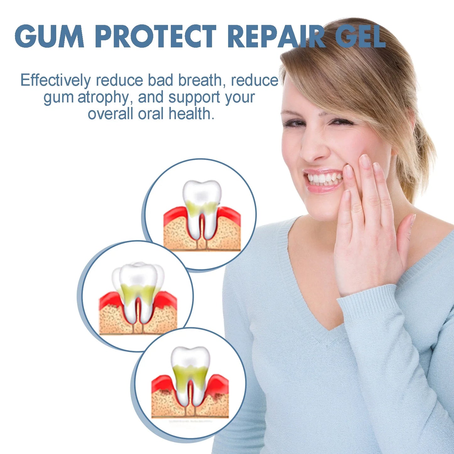 Dental Repair Gel – Deep-Cleaning Tooth & Gum Care, Soothes Inflamed Gums & Reduces Bad Breath