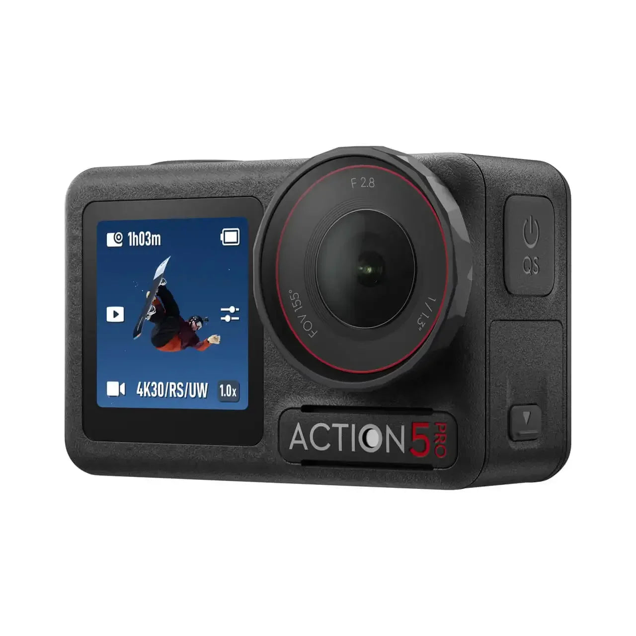 DJI Osmo Action 5 Pro – 4K Camera with 1/1.3" Sensor, 4-Hour Battery, 360° HorizonSteady & Robust Stabilization
