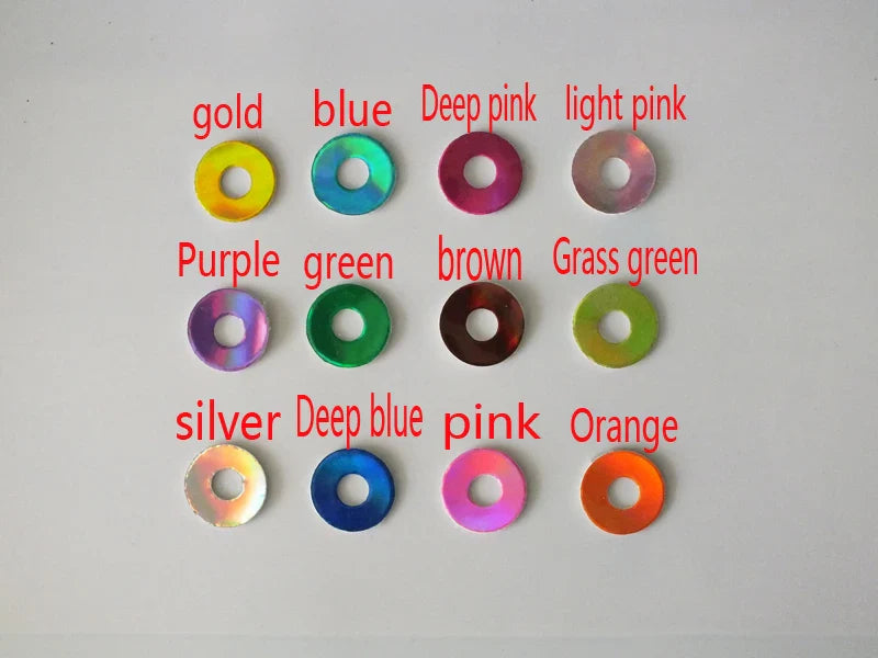 20PCS 3D Colorful Trapezoid Doll Eyes — 12 Colors, Sizes 9mm–35mm for DIY Crafting & Toy Making