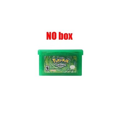 2024 Pokémon GBA Game Cartridge Set – Emerald, FireRed, LeafGreen, Ruby & Sapphire (Boxed, No Manual)