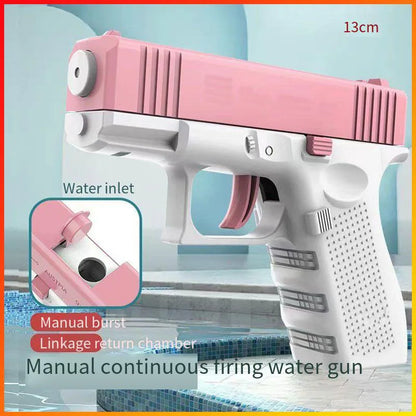 High-Pressure Non-Electric Summer Water Gun – Full Automatic Pistol for Kids, Boys, Girls & Adults