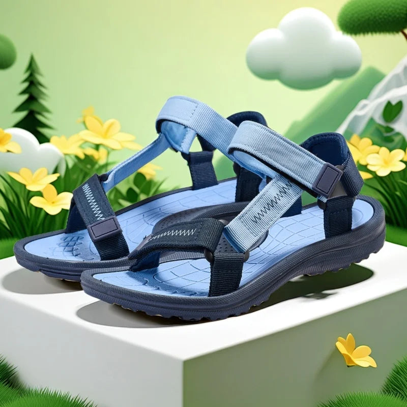 Kids Breathable Summer Sandals – Boys & Girls Open-Toe Sport Beach Shoes | Comfortable Outdoor Walking Sandals Size 30–38