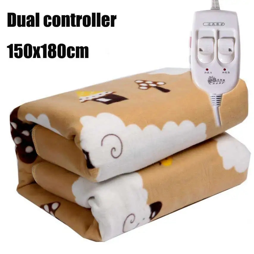 Electric Blanket 110-220V – Smart Control Heated Blanket for Winter, Electric Heating Carpet & Mat