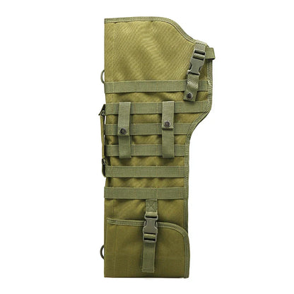 Tactical MOLLE Rifle Scabbard Backpack – Outdoor Hunting Shoulder Shotgun Storage Bag Holster Case for M4, AK & Long Firearms