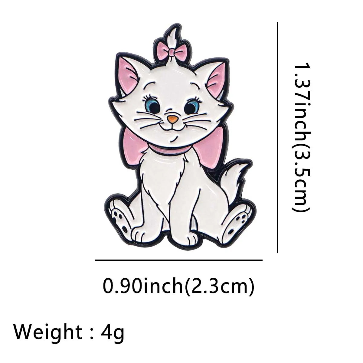 Mermaid Enamel Pins – Kawaii Fox Cartoon Brooches for Clothes, Backpacks & Gifts