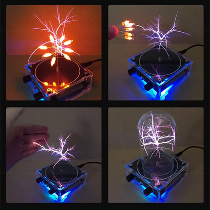 Multi-Function Tesla Music Coil Speaker – Wireless Transmission Lighting, Science & Education Experimental Product