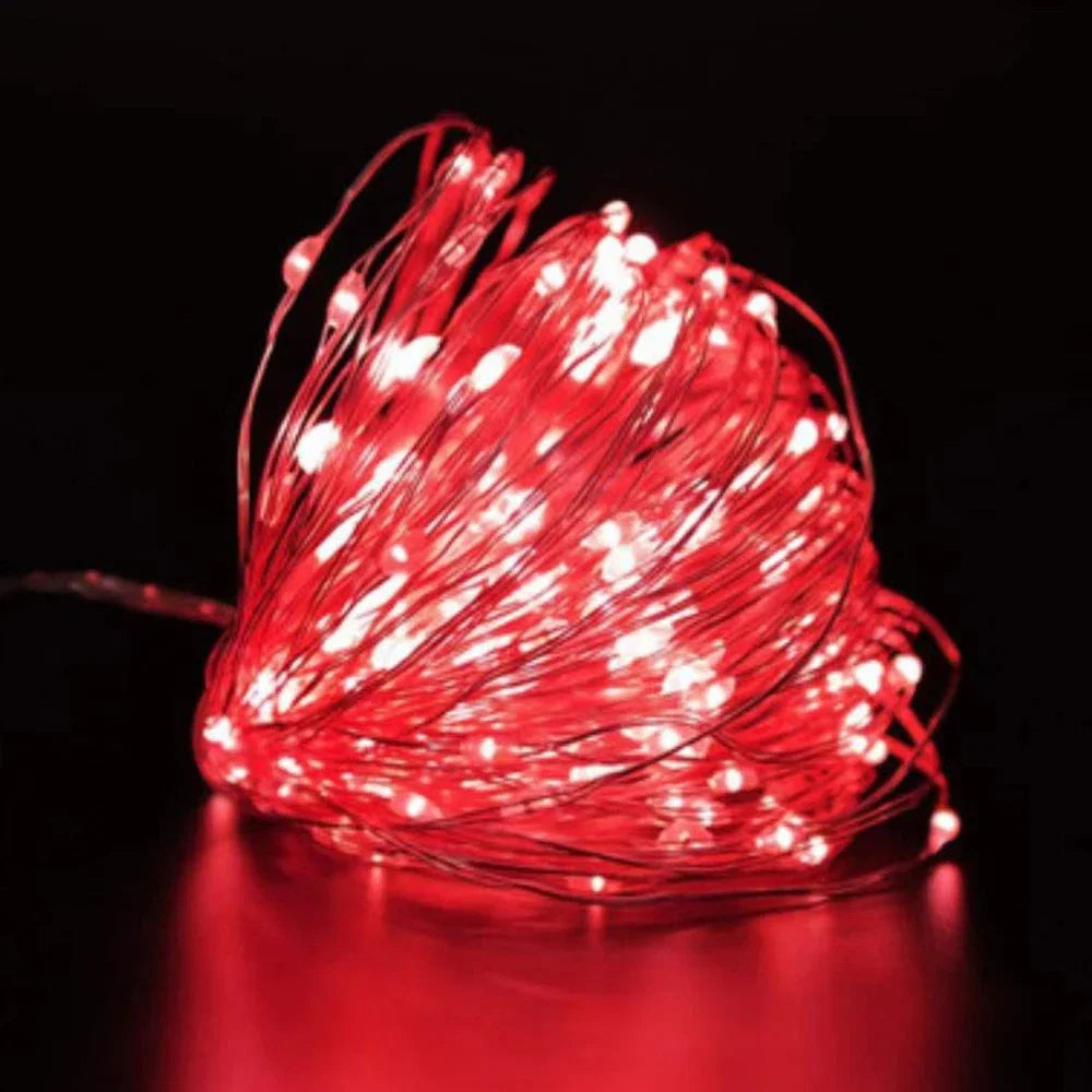 LED Copper Wire Fairy Lights - Waterproof Battery Operated String Lights for Wedding, Party, Christmas & DIY Decorations