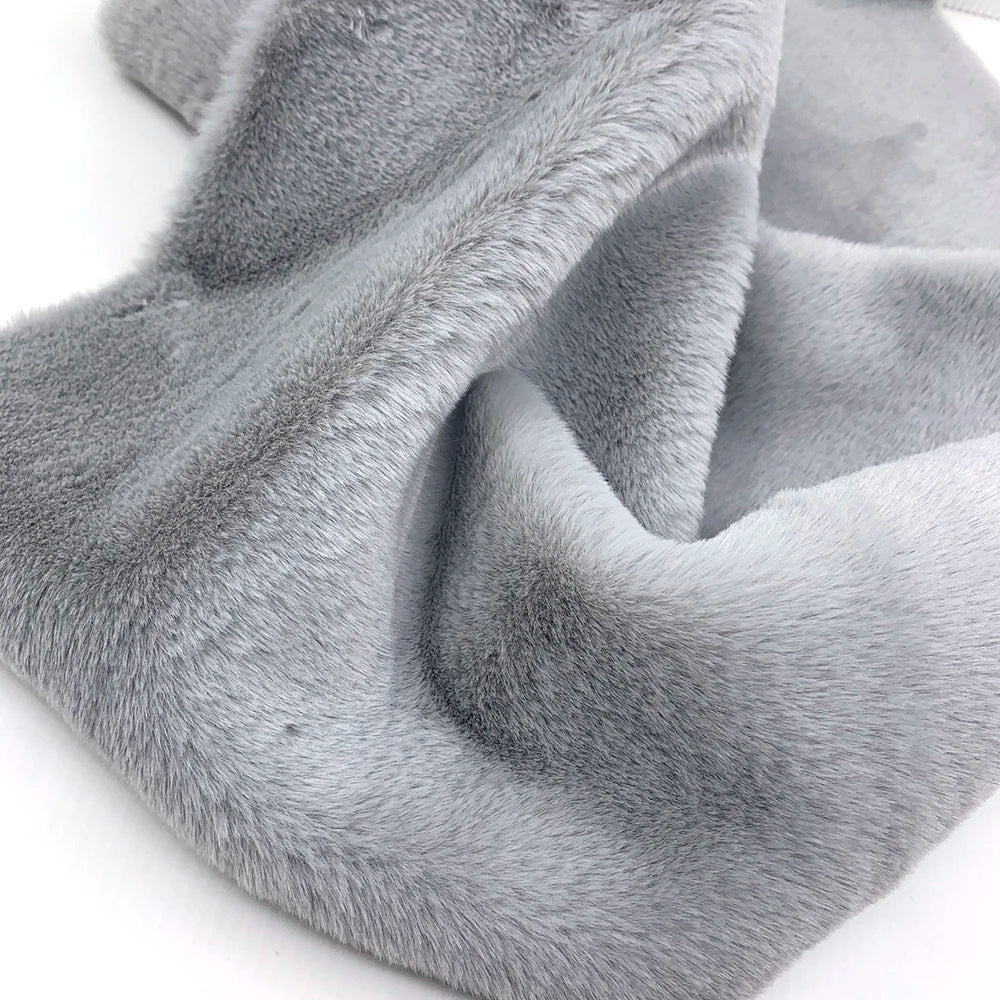 Sewbato Super Soft Artificial Rabbit Fur Fabric – 50x50cm Plush DIY Garment & Craft Material
