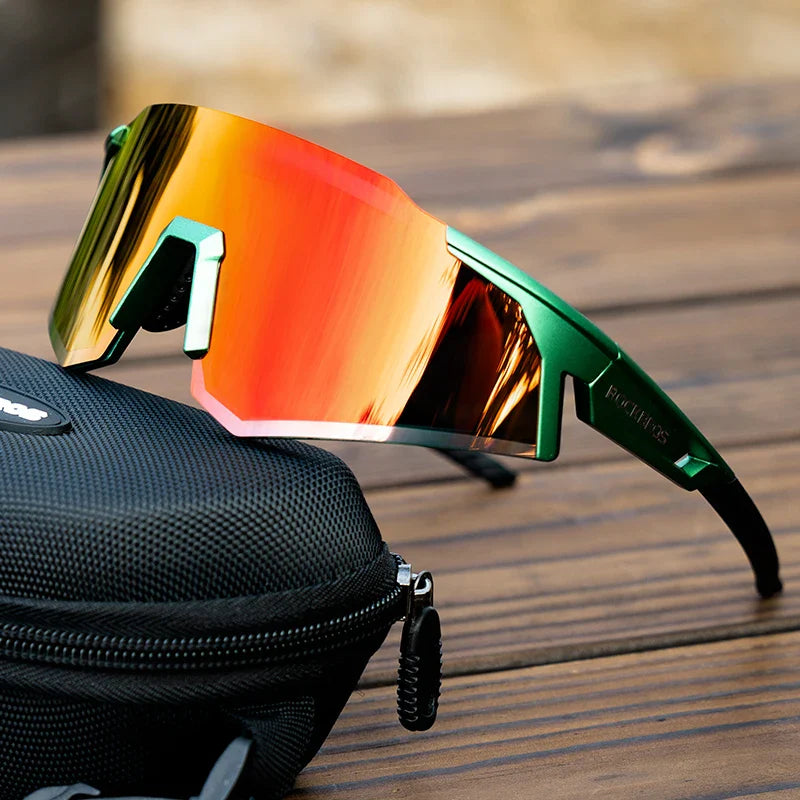 ROCKBROS Cycling Glasses — Photochromic & Polarized Bike Sunglasses for MTB, Road & Outdoor Sports