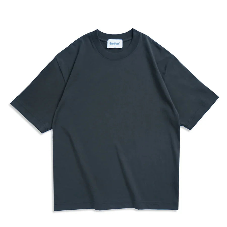 WAVLATII Oversized Summer T-Shirt – Unisex Korean Streetwear Solid Color Casual Tee for Men & Women, Basic Loose Fit Top