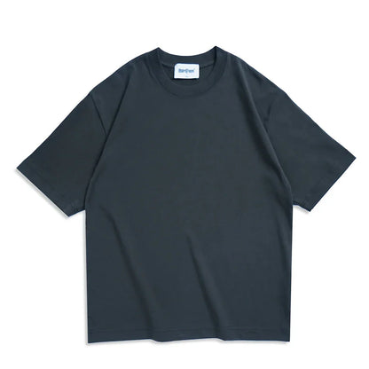 WAVLATII Oversized Summer T-Shirt – Unisex Korean Streetwear Solid Color Casual Tee for Men & Women, Basic Loose Fit Top