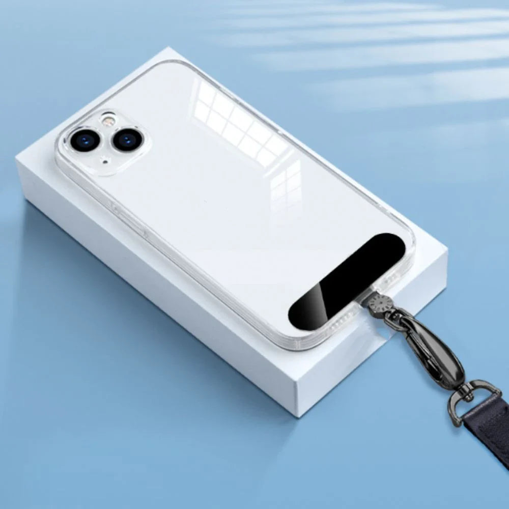 360° Rotatable Anti-Lost Phone Lanyard Tether Tabs – Mobile Phone Replacement Pad Strap Gasket Hanging Attachment Connector