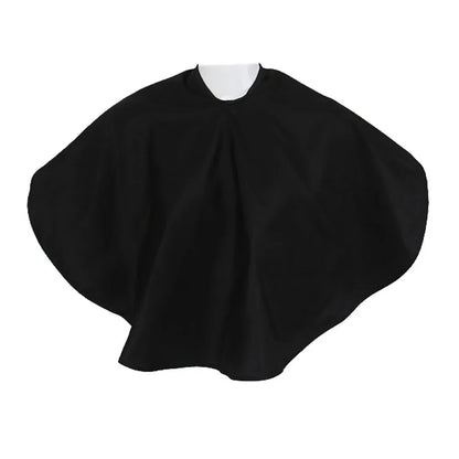 Hair Dye Tools – Short Square Black Waterproof Hairdressing Cape, Barber Salon Cutting Cloth Wrap