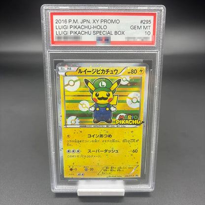 DIY 2023 PTCG Van Gogh Pikachu & Grey Felt Hat Collection Card – 10-Point Rating Anime Game Card Gift Toy