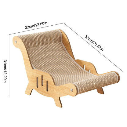 Sisal Cat Scratching Pad & Bed – Reusable Scratch Nest for Sleeping, Playing & Claw Grinding, Suitable for Small, Medium & Large Cats