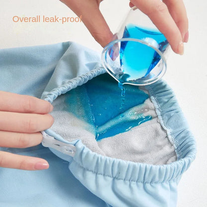 Children’s Waterproof Training Pants – Cotton Washable Breathable Leak-Proof Cloth Diapers for Kids