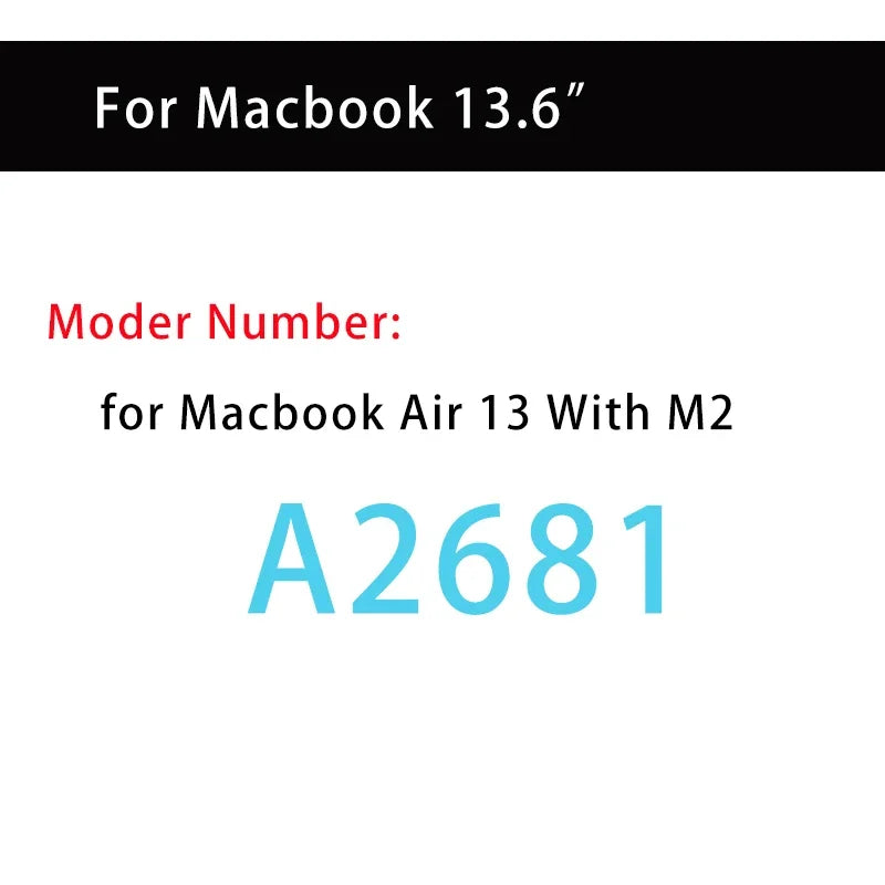 HD Clear Laptop Screen Protector — Soft Film for MacBook Pro & Air 13", 14", 15", 16" (M1 & M2, Pro & Max)