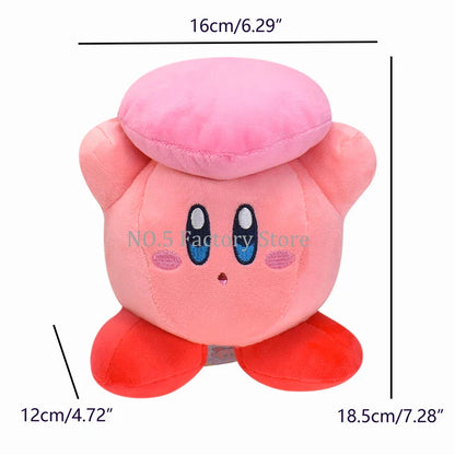 Kawaii Star Kirby Plush Doll — Heart-Shaped Cartoon Stuffed Toy | Peluche for Children, Christmas & Birthday Gift