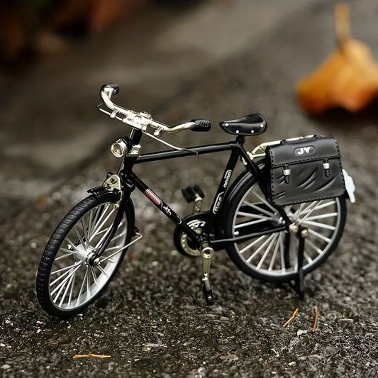 DIY Retro Bicycle Model – Vintage Home Decor Accent for Desktop & Shelf Display