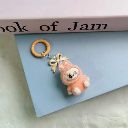 Cartoon Key Ring – Cute Backpack Pendant Gift for Students and Couples