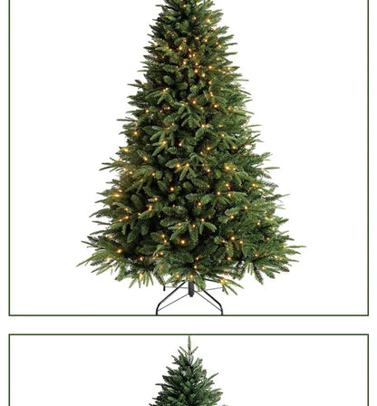High-End PE Mixed Artificial Christmas Tree — 1.2m & 1.8m Decorative Holiday Tree for Gifts & Home Decor