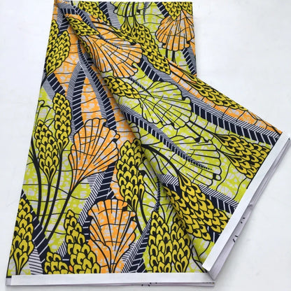 African Wax Print Fabric - Nigerian Ankara Batik Dutch Fabric for Women’s Dresses & Sewing Materials
