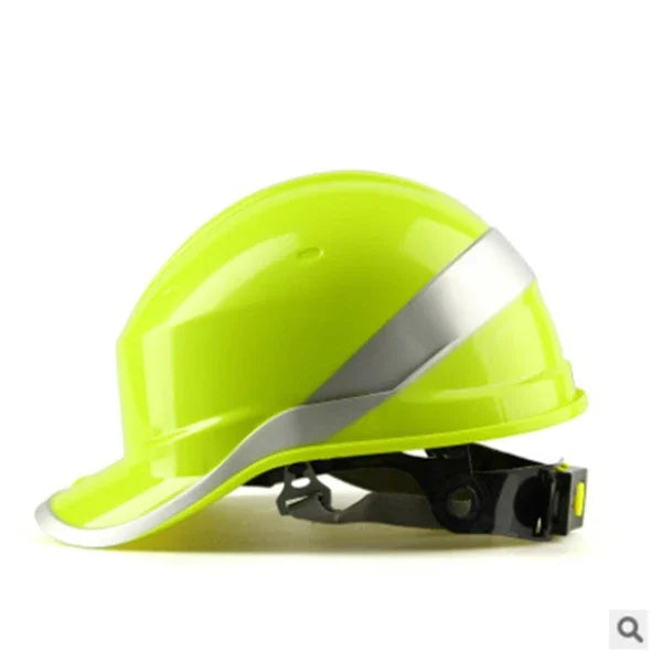 Diamond V High-Vis Reversible Hard Hat – Safety Protection Helmet for Construction