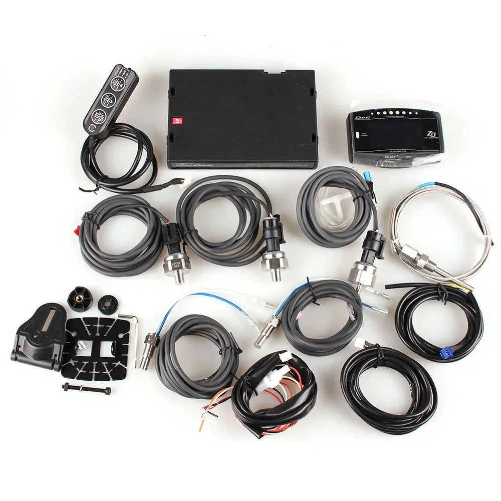 10 in 1 Full Kit Sports Package – BF CR C2 DEFI Advance ZD Link Meter Digital Auto Gauge with Electronic Sensors