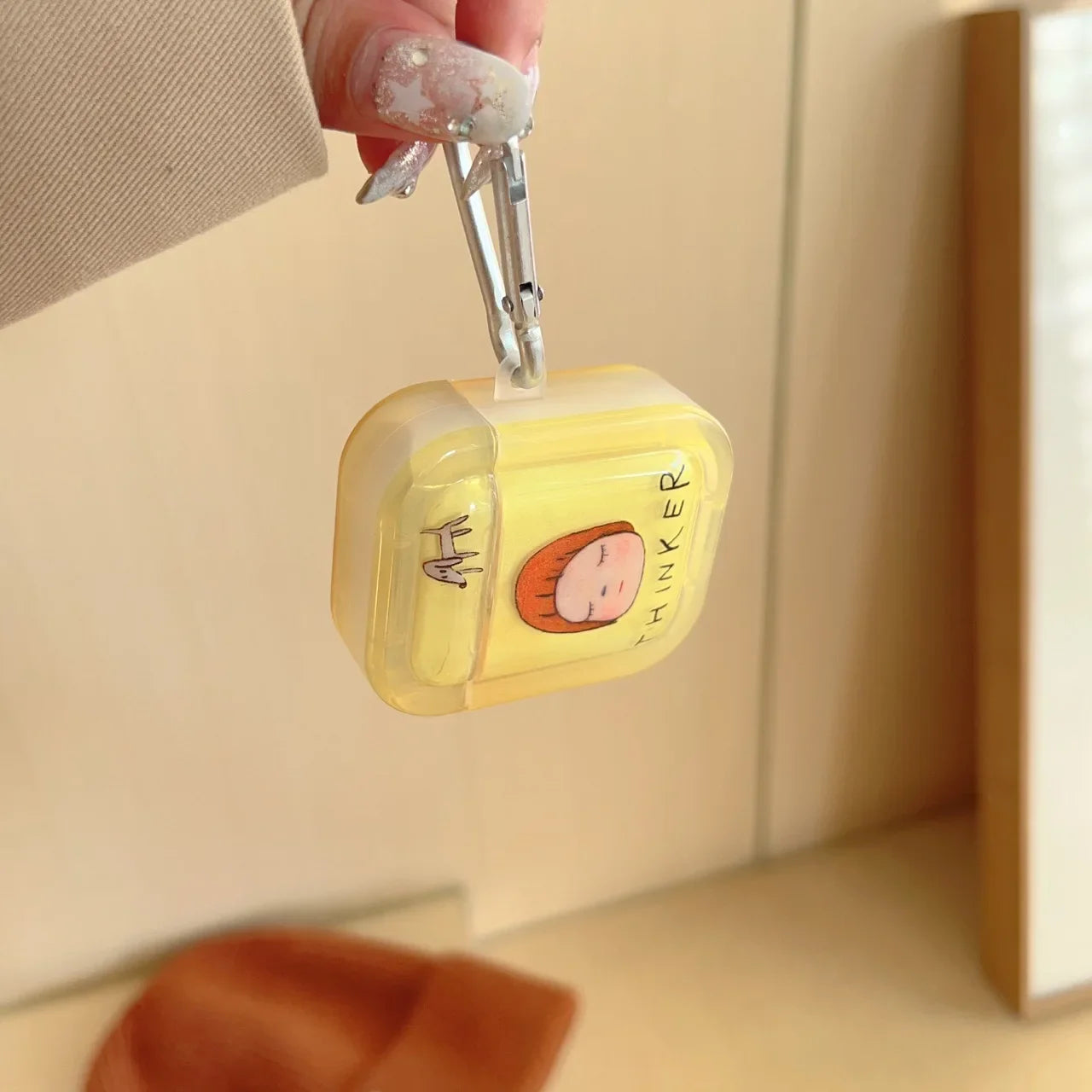 Cartoon Little Girl Soft TPU Silicone Case for AirPods 1/2/3/4 & Pro 2 — Protective Cover for AirPods 4