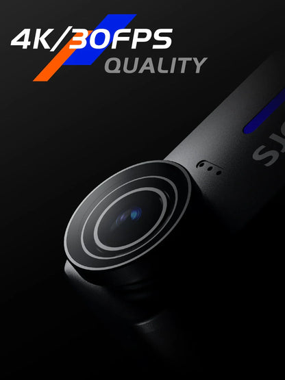 SJCAM C110+ 4K Action Camera – 30fps, 6-Axis GYRO, WiFi Remote, 1050mAh, Portable Sports DV for Helmet & Motorcycle