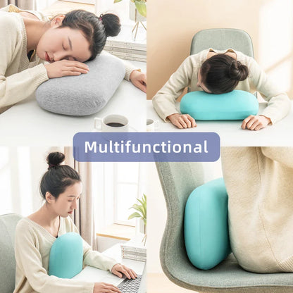 Multifunction Memory Foam Neck Pillow — Soft Slow-Rebound Travel Pillow for Sleeping, Cervical Support & Massage