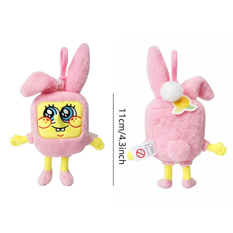 Anime Spongebob SquarePants Plush Toys – Patrick, Squidward, Mr. Krabs & Gary Stuffed Cartoon Toys, Birthday Gift for Kids