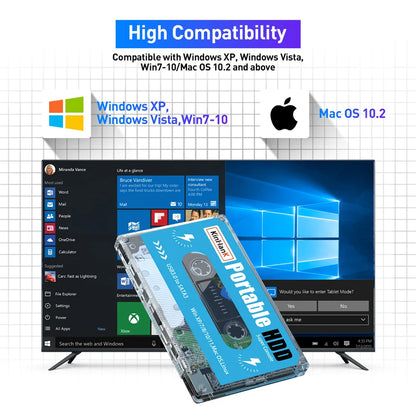 KINHANK Super Console 500GB Gaming HDD – 100,000 Games, 70 Emulators for DC/MAME/SS/NAOMI/PS2/PS1, Plug & Play with Batocera OS