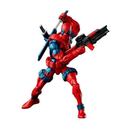2099 1/12 Scale Spider-Man Action Figure — ML Marvel Legends-Style Deadpool & Venom Avengers Collectible Toy Gift