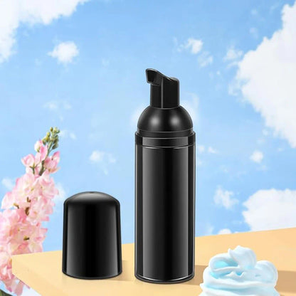 12 Pcs 2oz Empty Foam Pump Bottles - Mini Travel Soap Dispensers for Hand Soap, Lash Cleanser & Shampoo